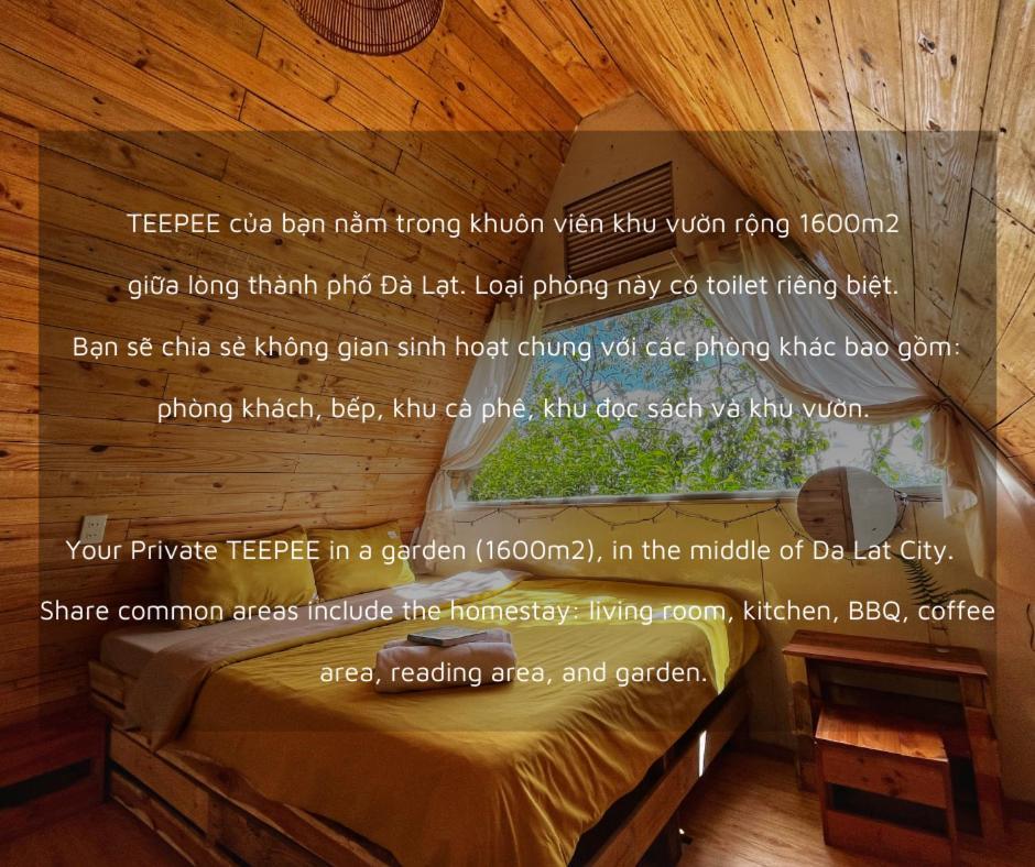 Nap O Teepee Homestay Dalat Exterior foto